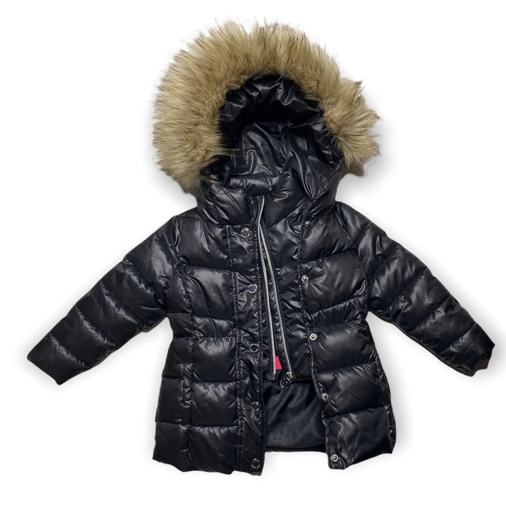 Michael Kors Toddler puffer jacket with removable hood 2T